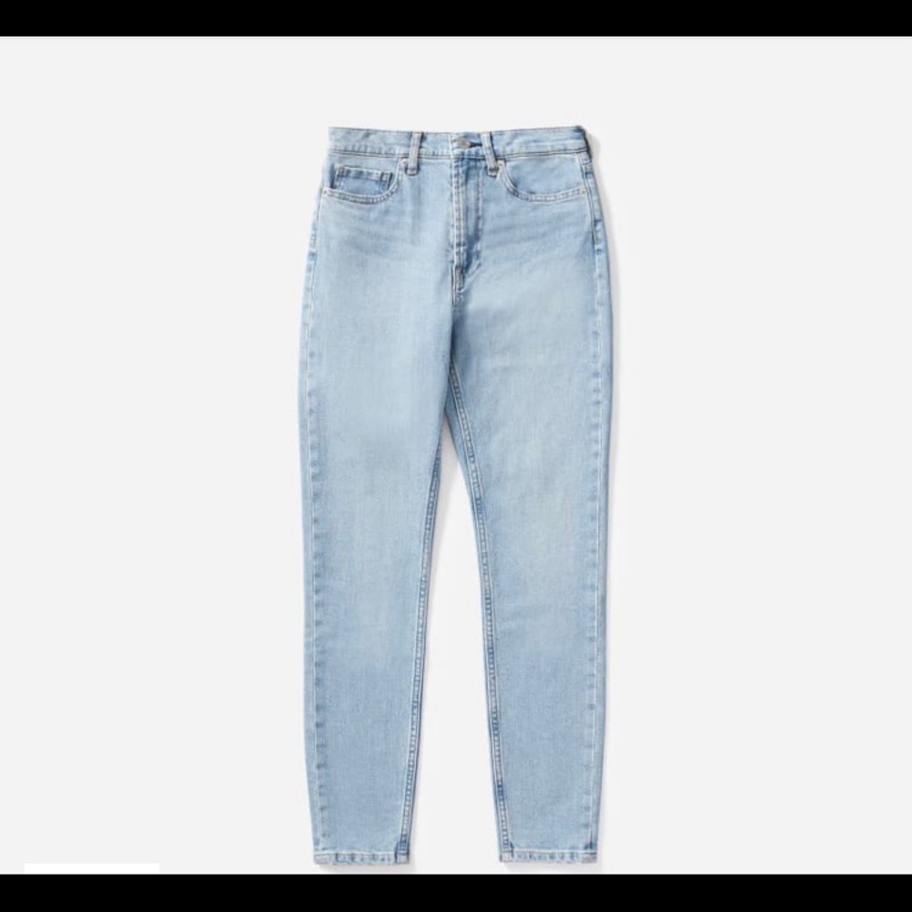 Everlane high rise skinny jeans